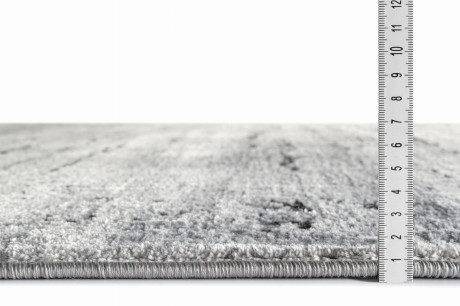 Przejdź do produktu Dywan nowoczesny Stella szary melanż koło 120 cm x 120 cm