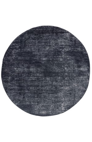 Przejdź do produktu Dywan nowoczesny Stella antracyt melanż koło 120 cm x 120 cm