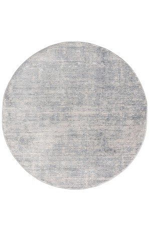 Przejdź do produktu Dywan nowoczesny Stella srebrny koło 120 cm x 120 cm