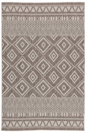 Przejdź do produktu Dywan zewnętrzny Finn Romby beżowy 160 cm x 220 cm