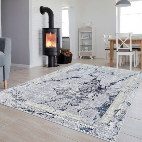 Przejdź do produktu Dywan vintage Beyond Marmurek szary 160 cm x 220 cm