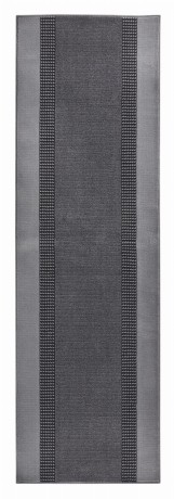 Przejdź do produktu Dywan nowoczesny Basic szary 80 cm x 250 cm