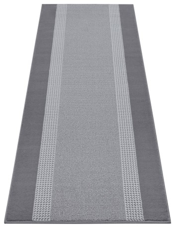 Przejdź do produktu Dywan nowoczesny Basic jasno szary 80 cm x 450 