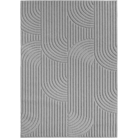 Przejdź do produktu Dywan nowoczesny Helix Geometria szary  80 cm x 250 cm