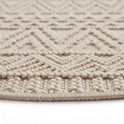 dywan-nowoczesny-3d-helix-boho-bezowy-kolo-zblizenie-obszycia-i-wzoru.jpg