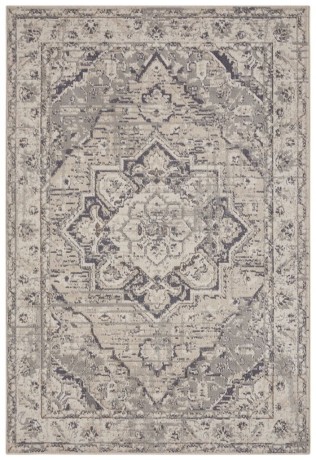 Przejdź do produktu Dywan Terrain designerski Orientalny Ornament Piaskowy Kremowo Szary z krótkim włosiem 80 cm x 120 cm Certyfikat Oeko-Tex