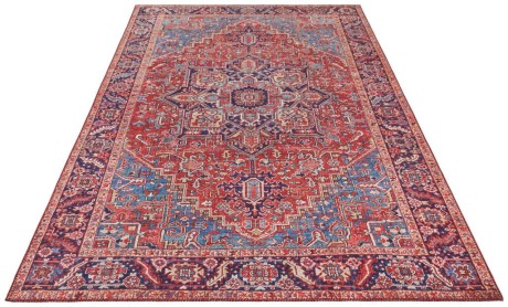 Przejdź do produktu Dywan klasyczny orientalny Asmar czerwony 80 cm x 150 cm