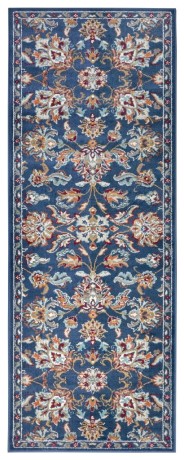 Przejdź do produktu Dywan klasyczny Luxor granatowy 80 cm x 240 cm