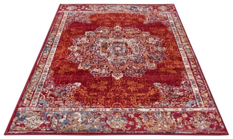 Przejdź do produktu Dywan klasyczny Luxor Rozeta czerwony 120 cm x 170 cm