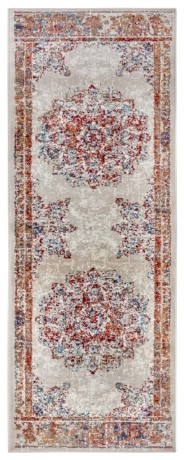 Przejdź do produktu Dywan klasyczny Luxor Rozeta kremowy 80 cm x 240 cm