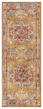 Przejdź do produktu Dywan klasyczny Luxor Rozeta złoty 80 cm x 240 cm