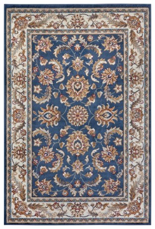 Przejdź do produktu Dywan Luxor Perski Florystyczny niebiesko - kremowy 140 cm x 200 cm