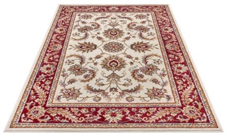 Przejdź do produktu Dywan Luxor Perski Florystyczny kremowo - czerwony 120 cm x 170 cm