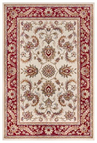 Przejdź do produktu Dywan Luxor Perski Florystyczny kremowo - czerwony 140 cm x 200 cm