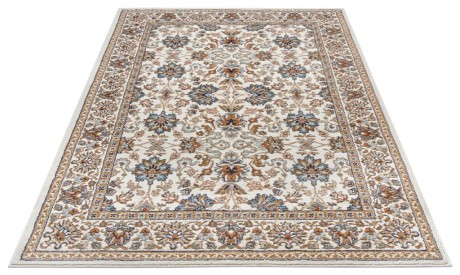 Przejdź do produktu Dywan Luxor Perski Florystyczny beżowo - kremowo - niebieski 160 cm x 235 cm