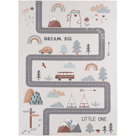Przejdź do produktu Dywan dziecięcy Coco Miasteczko kremowe 80 cm x 150 cm