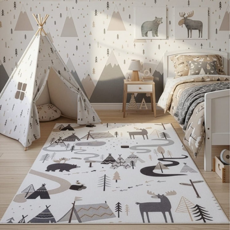 dywan-dziecięcy-coco-1135-kremowy-tipi-leśna-przygoda-aranżacja-w-pokoju-dziecięcym.jpg