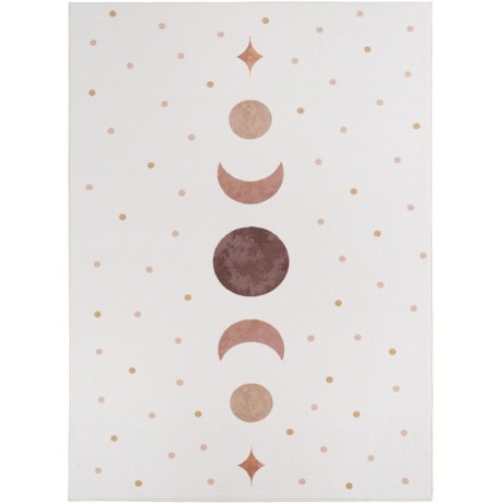 Przejdź do produktu Dywan dziecięcy Coco Fazy Księżyca kremowy 80 cm x 150 cm