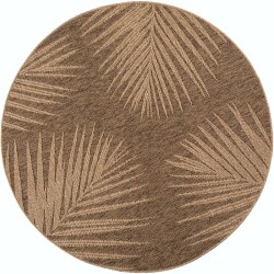 dywan-zewnetrzny-timber-listki-brazowy-rzut-koło-1403.jpg.jpg