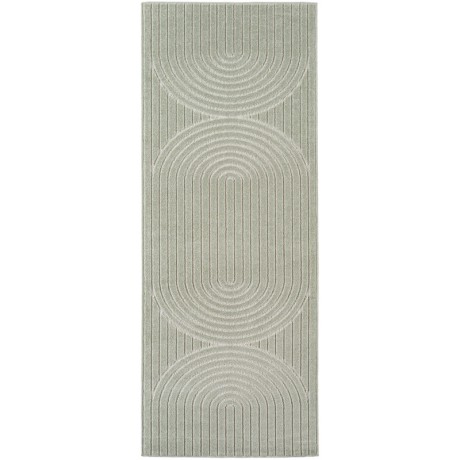 Przejdź do produktu Dywan uniwersalny Nova 3D oliwkowy 80 cm x 250 cm