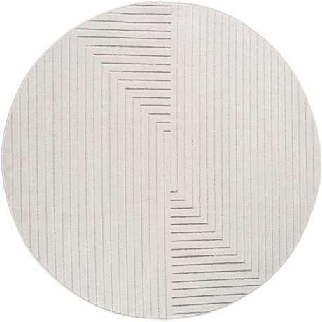 Przejdź do produktu Dywan uniwersalny Nova 3D Geometria kremowy koło 200 cm x 200 cm
