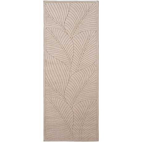 Przejdź do produktu Dywan uniwersalny Nova 3D Listki beżowe 80 cm x 250 cm