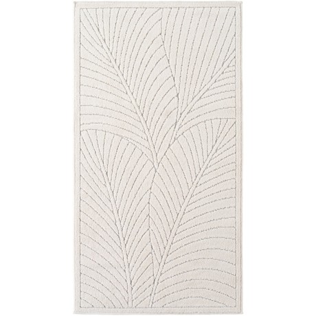 Przejdź do produktu Dywan uniwersalny Nova 3D Liść kremowy 80 cm x 250 cm