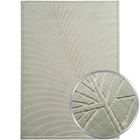 Przejdź do produktu Dywan uniwersalny Nova 3D Liść oliwkowy 160 cm x 230 cm