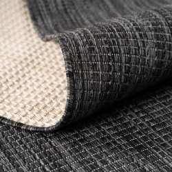 Nowoczesny-Dywan-MIRA-1450-Black-Czarny-Wewnętrzno-Zewnętrzny-Premium-runo-włos-3mm-zbliżenie-z-obszyciem.jpg