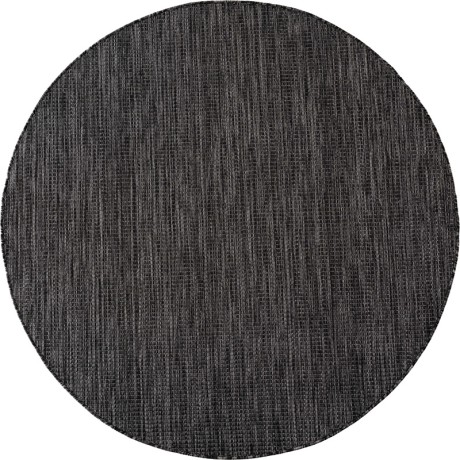 Przejdź do produktu Dywan uniwersalny Mira czarny koło 160 cm x 160 cm
