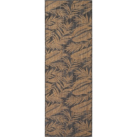 Przejdź do produktu Dywan uniwersalny Mira Roślinny czarno brązowy 80 cm x 250 cm 