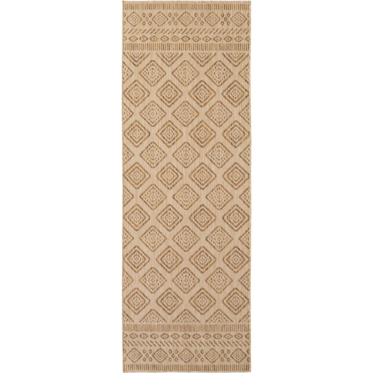 Nowoczesny-Dywan-Chodnik-Długi-MIRA-1452-Romby-Beige-Beżowo-Brązowy--Wewnętrzno-Zewnętrzny-rzut.jpg