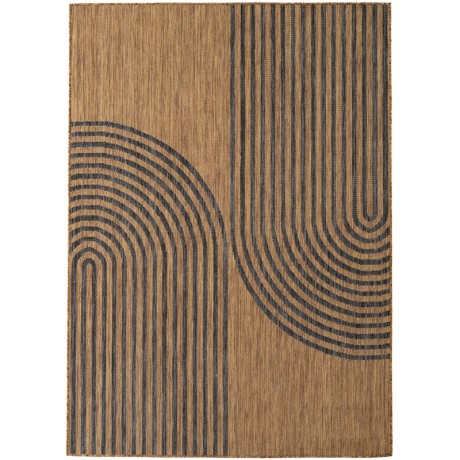 Przejdź do produktu Dywan uniwersalny Mira geometryczny brązowo czarny 240 cm x 340 cm
