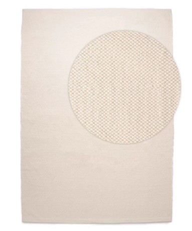 Przejdź do produktu Dywan bawełniany Zaran Organic Pure Cotton Kość Słoniowa 160 cm x 230 cm