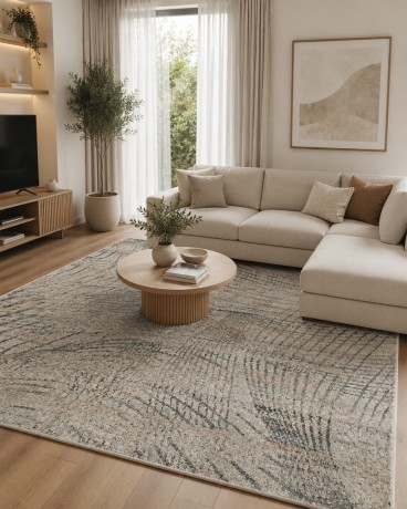 Przejdź do produktu Dywan nowoczesny Fancy Modern Art Soft Touch poliestrowy 120 cm x 170 cm