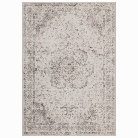 Przejdź do produktu Dywan vintage INKA Medalion z Efektem Postarzenia Beżowy 80 cm x 150 cm