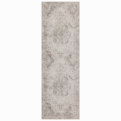 Przejdź do produktu Dywan vintage INKA Medalion z Efektem Postarzenia Beżowy 80 cm x 250 cm