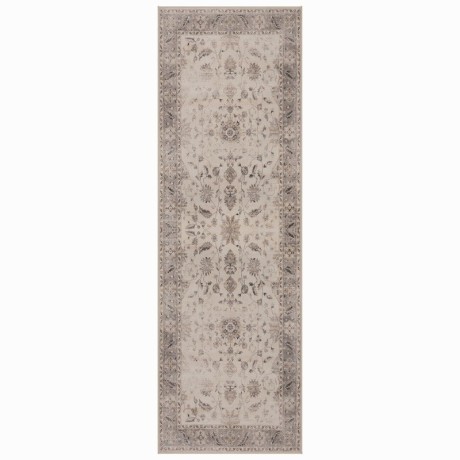 Przejdź do produktu Dywan vintage INKA Arabeska z Efektem Postarzenia Beżowy 80 cm x 250 cm