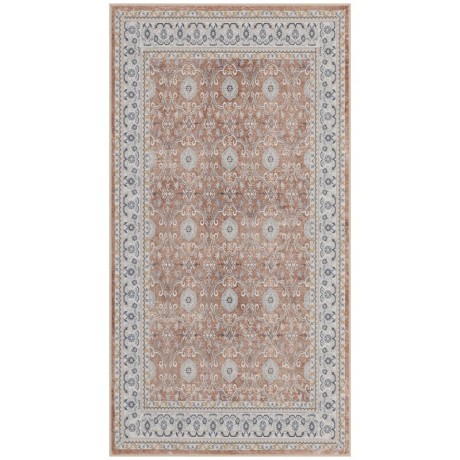 Przejdź do produktu Dywan vintage INKA Ornament z Efektem Postarzenia Terakota 80 cm x 150 cm