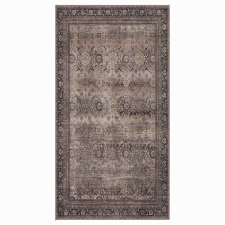 Przejdź do produktu Dywan vintage INKA Oriental z Efektem Postarzenia Brązowy 80 cm x 150 cm