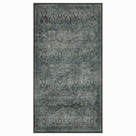 Przejdź do produktu Dywan vintage INKA Oriental z Efektem Postarzenia Zielony 80 cm x 150 cm