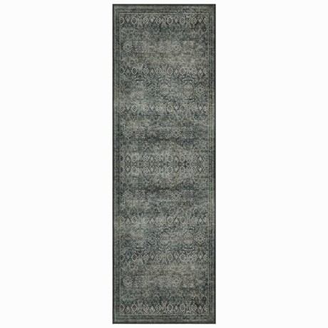 Przejdź do produktu Dywan vintage INKA Oriental z Efektem Postarzenia Zielony 80 cm x 250 cm
