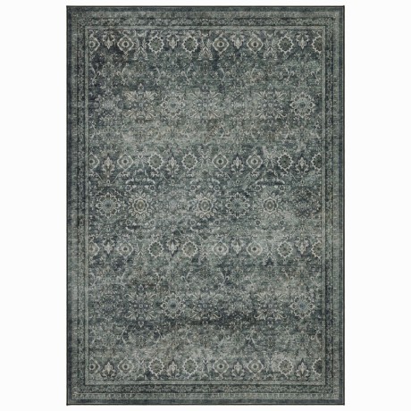 Przejdź do produktu Dywan vintage INKA Oriental z Efektem Postarzenia Zielony 240 cm x 340 cm