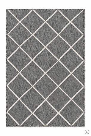 Przejdź do produktu Dywan zewnętrzny Yukon romby szary 80 cm x 150 cm