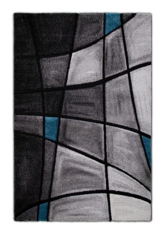 Przejdź do produktu Dywan Diamond Illusion szaro-niebieski 80 cm x 150 cm