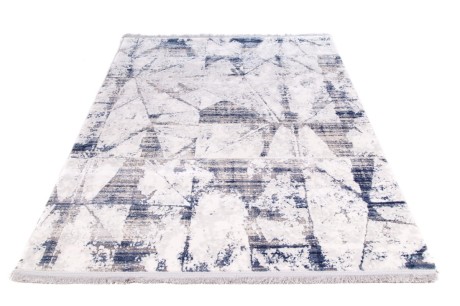 Przejdź do produktu Dywan akrylowy Experience Marmur szaro-niebieski  80 cm x 150 cm