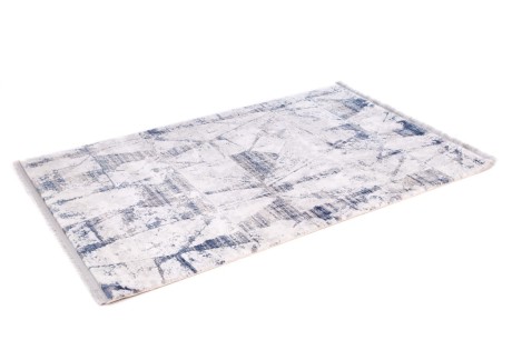 Przejdź do produktu Dywan akrylowy Experience Marmur szaro-niebieski  80 cm x 150 cm