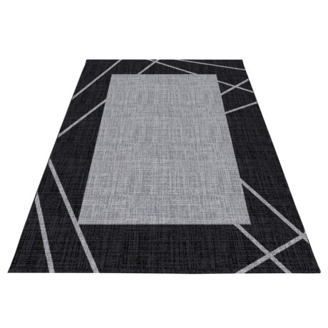 Przejdź do produktu Dywan nowoczesny Parma czarno-szary 120 cm x 170 cm