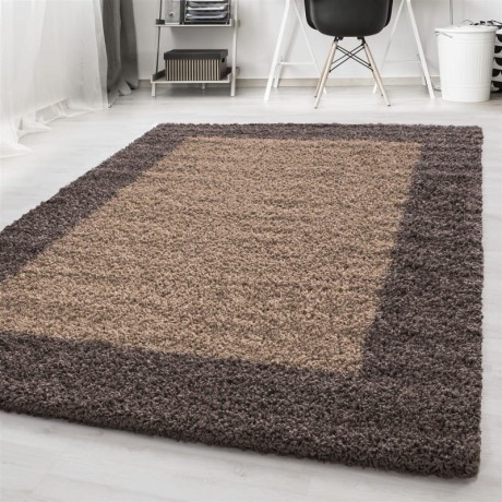 Przejdź do produktu Dywan Shaggy Life grafitowo-beżowy 100 cm x 200 cm