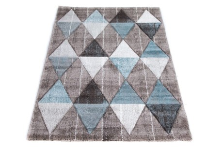 Przejdź do produktu Dywan Diamond Trójkąty Pastelowe 80 cm x 150 cm